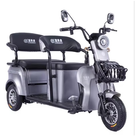 Two Seat Electric Adult Tricycle
