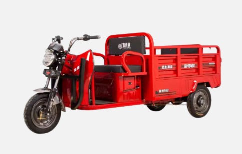 Two Seat Open Body Cargo Passenger Electric Tricycle