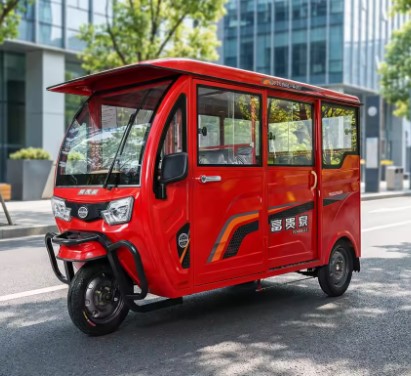 Enclosed Adult Electric Tricycle